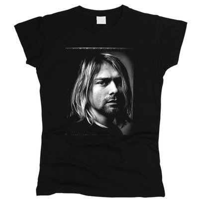 Kurt Cobain 02 - Футболка жіноча фото