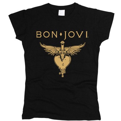 Bon Jovi 01 - Футболка жіноча фото
