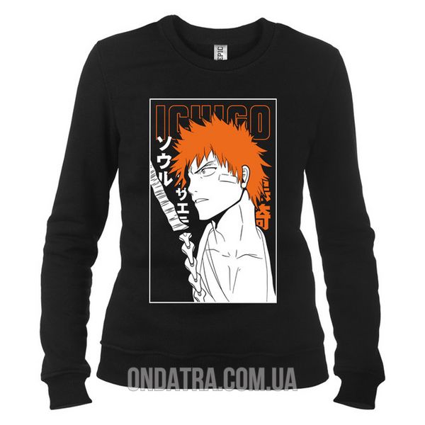 Bleach 05 - Свитшот женский, Черный, XS, Легкая двунитка 220 г/кв.м., 2223011