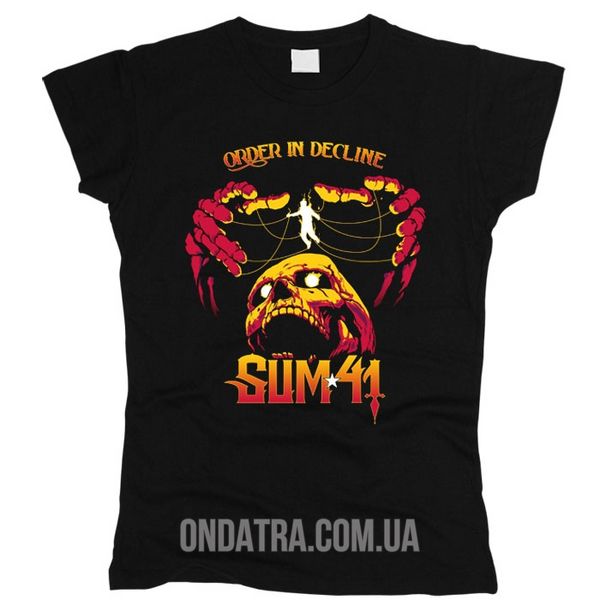 SUM 41 05 - Футболка жіноча фото