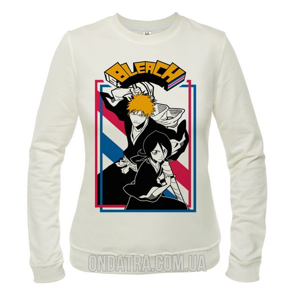 Bleach 07 - Свитшот женский, Шампань, XS, Легкая двунитка 220 г/кв.м., 2223251