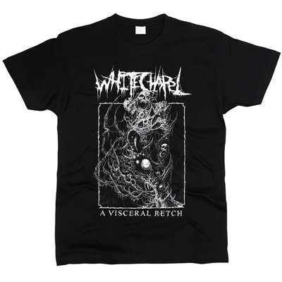 Whitechapel 01 - Футболка мужская, Черный, XS, Стандарт 150 г/кв.м, 1111011