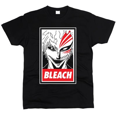 Bleach 04 - Футболка мужская, Черный, XS, Стандарт 150 г/кв.м, 1111011