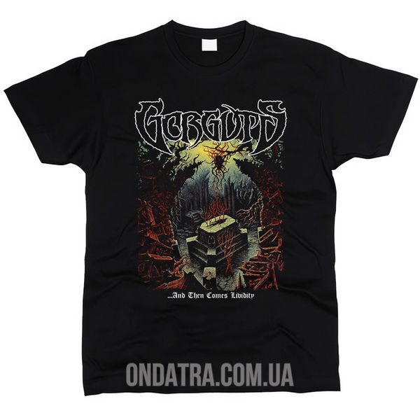 Gorguts 02 - Футболка мужская, Черный, XS, Стандарт 150 г/кв.м, 1111011