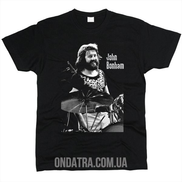 John Bonham 01 - Футболка чоловіча фото