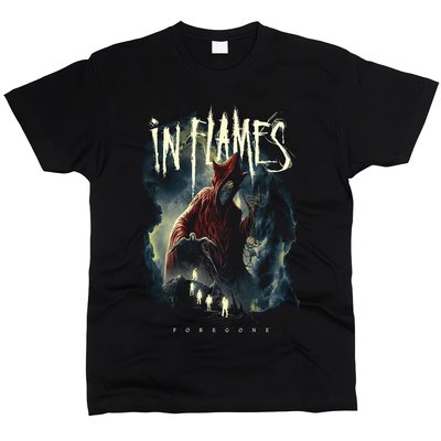 In Flames 01 - Футболка мужская, Черный, XS, Стандарт 150 г/кв.м, 1111011