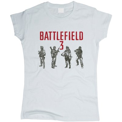 Battlefield 01 - Футболка жіноча фото