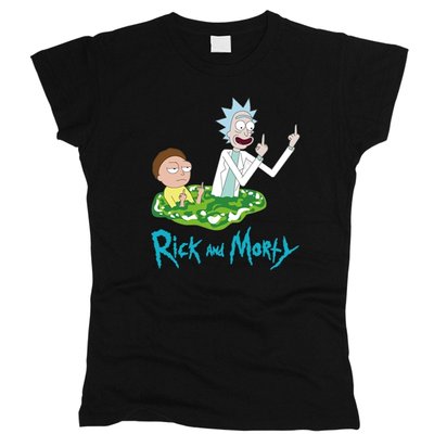 Рік і Морті 03 (Rick and Morty) - Футболка жіноча фото