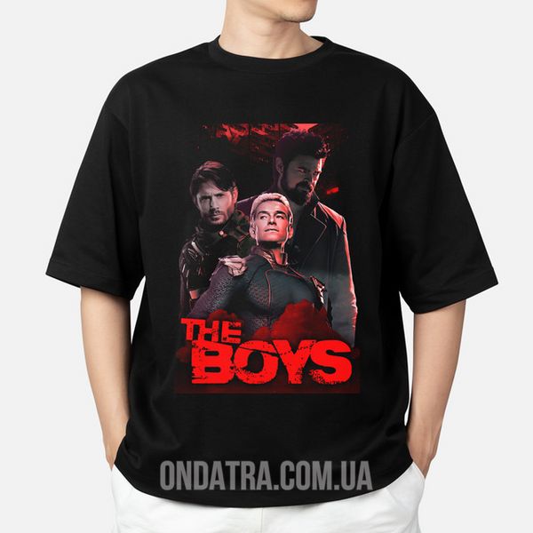 Хлопаки (The Boys) 03 - Футболка чоловіча оверсайз Epic, Чорний, S, 200 г./кв.м., 1125012