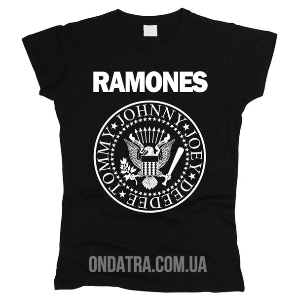 Ramones 01 - Футболка женская фото