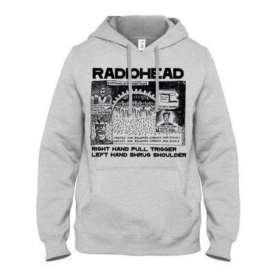 Radiohead 17 - Толстовка жіноча фото