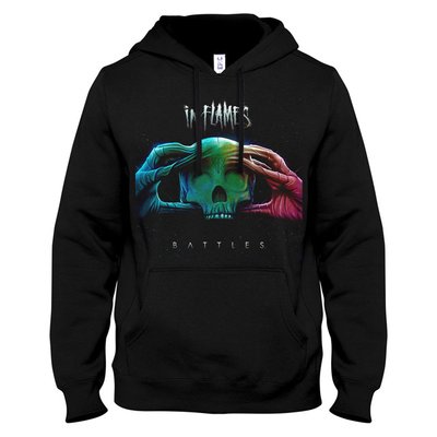 In Flames 04 - Толстовка мужская, Черный, S, 300 г/кв.м., 3124012