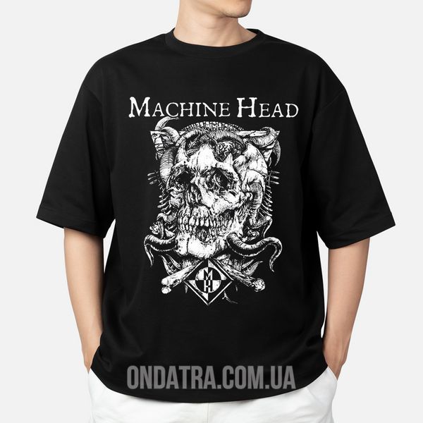 Machine Head 02 - Футболка мужская оверсайз Epic, Черный, S, 200 г./кв.м., 1125012