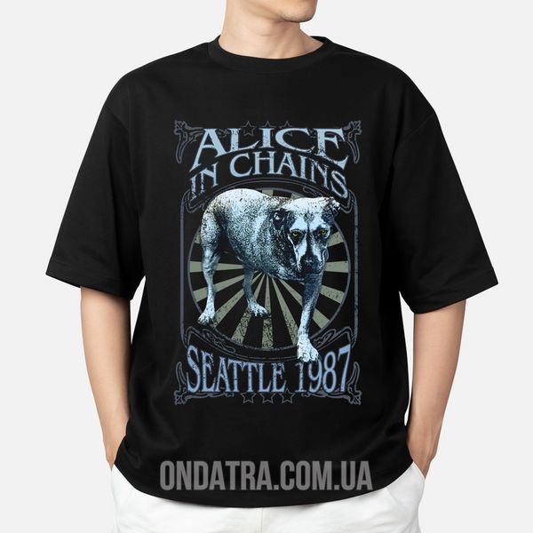 Alice In Chains 05 - Футболка мужская оверсайз Epic фото