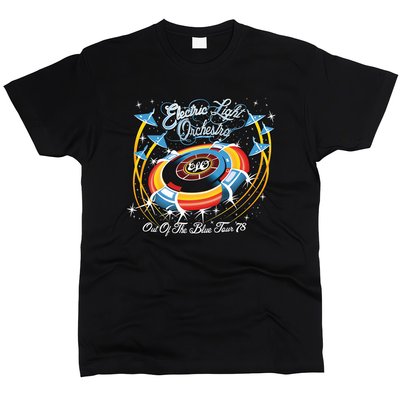 Electric Light Orchestra (ELO) 03 - Футболка мужская, Черный, XS, Стандарт 150 г/кв.м, 1111011