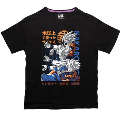 Dragon Ball 03 - Футболка оверсайз жіноча Epic, Чорний, XS, 170 г./кв.м., 1225011