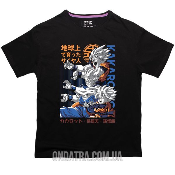 Dragon Ball 03 - Футболка оверсайз женская Epic, Черный, XS, 170 г./кв.м., 1225011