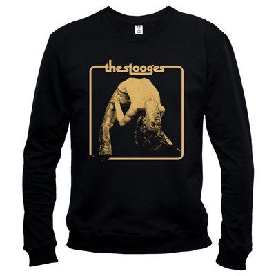 The Stooges 05 - Свитшот мужской, Черный, XS, Легкая двунитка 220 г/кв.м., 2123011