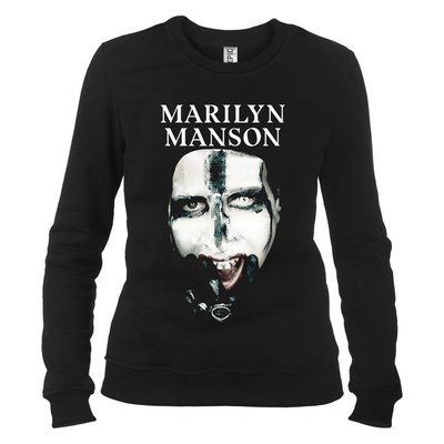 Marilyn Manson 09 - Світшот жіночий фото