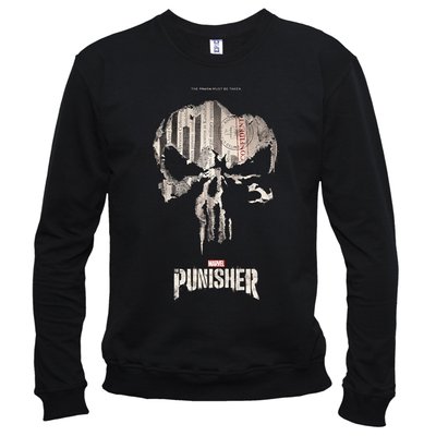 Punisher 02 (Каратель) - Світшот чоловічий фото
