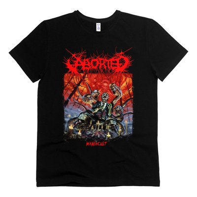 Aborted 02 - Футболка мужская/унисекс Epic, Черный, XS, 170 г./кв.м., 1121011