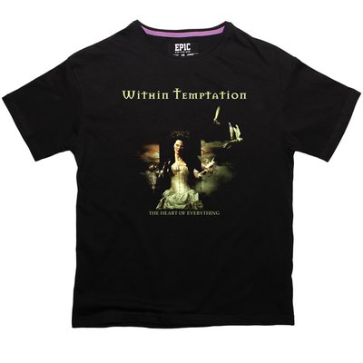 Within Temptation 03 - Футболка оверсайз женская Epic, Черный, XS, 170 г./кв.м., 1225011