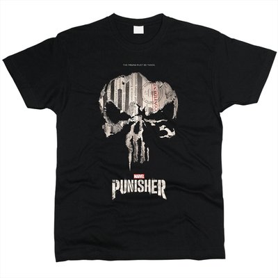 Punisher 02 (Каратель) - Футболка чоловіча фото