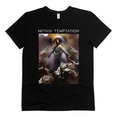 Within Temptation 02 - Футболка мужская/унисекс Epic, Черный, XS, 170 г./кв.м., 1121011