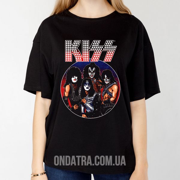 Kiss 07 - Футболка оверсайз жіноча Epic фото