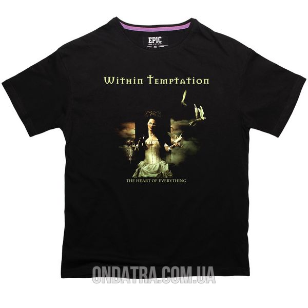 Within Temptation 03 - Футболка оверсайз жіноча Epic, Чорний, XS, 170 г./кв.м., 1225011