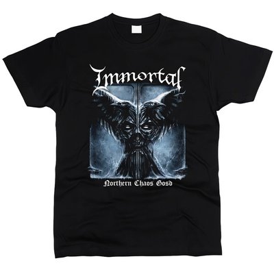 Immortal 02 - Футболка чоловіча, Чорний, XS, Стандарт 150 г/кв.м, 1111011