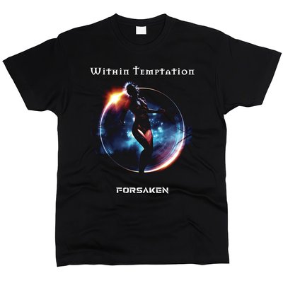 Within Temptation 01 - Футболка мужская, Черный, XS, Стандарт 150 г/кв.м, 1111011