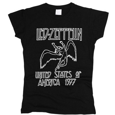 Led Zeppelin 02 - Футболка жіноча фото