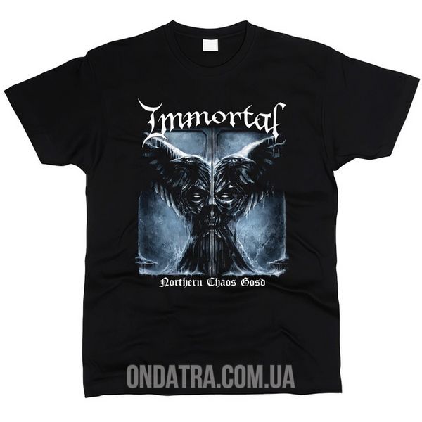 Immortal 02 - Футболка чоловіча, Чорний, XS, Стандарт 150 г/кв.м, 1111011