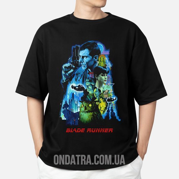 Blade Runner 01 (Той Що Біжить По Лезу) - Футболка чоловіча оверсайз Epic фото