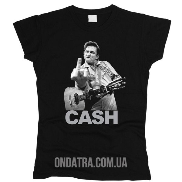 Johnny Cash 03 - Футболка женская фото