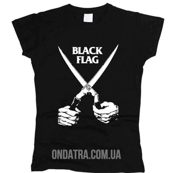 Black Flag 01 - Футболка жіноча фото