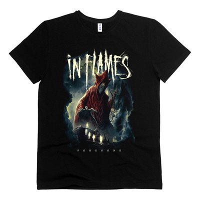 In Flames 01 - Футболка чоловіча/унісекс Epic, Чорний, XS, 170 г./кв.м., 1121011