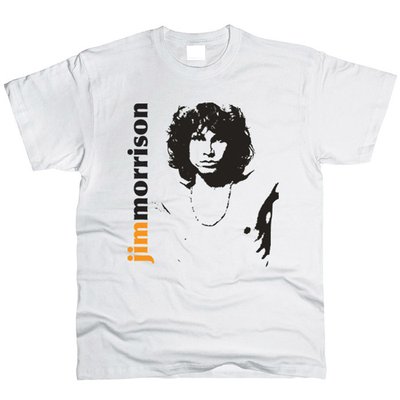 Jim Morrison 01 - Футболка чоловіча фото