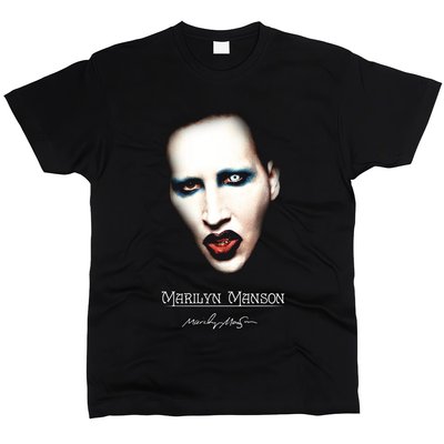 Marilyn Manson 02 - Футболка чоловіча фото