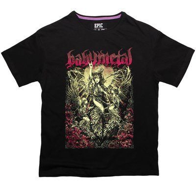 Babymetal 03 - Футболка жіноча оверсайз Epic, Чорний, XS, 170 г./кв.м., 1225011