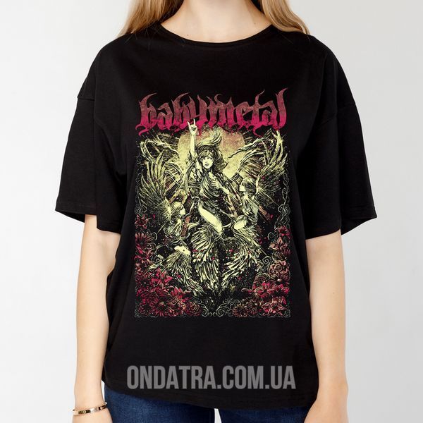 Babymetal 03 - Футболка женская оверсайз Epic, Черный, XS, 170 г./кв.м., 1225011