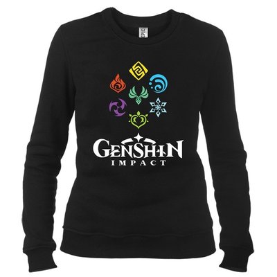 Genshin Impact 02 - Світшот жіночий фото
