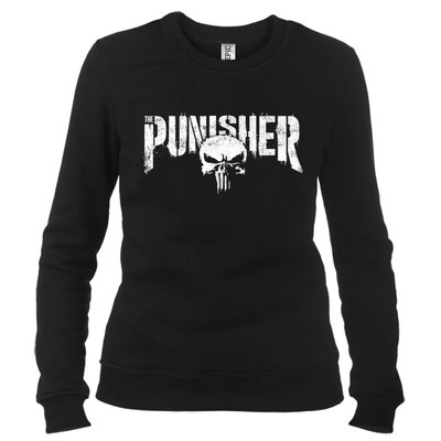 Punisher 01 (Каратель) - Світшот жіночий фото