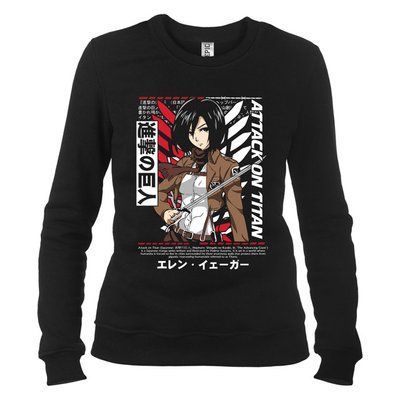 Атака Титанов (Attack On Titan) 12 - Свитшот женский фото