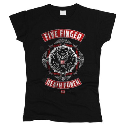 Five Finger Death Punch 06 - Футболка жіноча фото