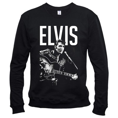 Elvis Presley 02 - Свитшот мужской, Черный, XS, 2123011