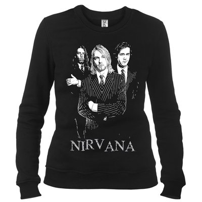 Nirvana 03 - Світшот жіночий фото