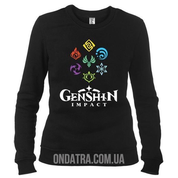 Genshin Impact 02 - Світшот жіночий фото