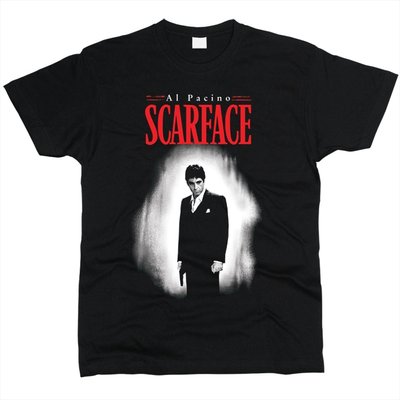 Scarface 01 (Лице зі шрамом) - Футболка чоловіча фото